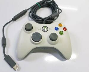 USB変換コード 付き Microsoft X BOX 360 controller マイクロソフト コントローラー　エックスボックス 