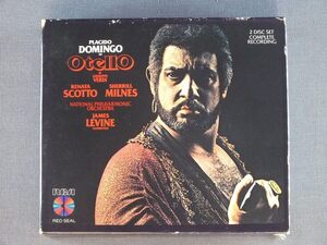 ★米CD DOMINGO-SCOTTO- MILNES-LEVINE/VERDI-OTELLO★