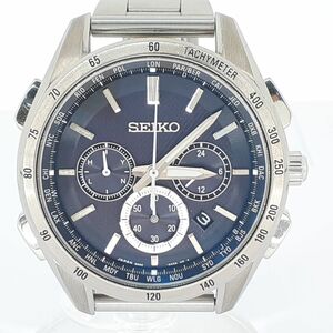 セイコー ブライツ SAGA193(8B92-0AB0) ソーラー電波 メンズ 腕時計 ベルト社外品 SEIKO BRIGHTZ ◆3105/高林店 ST