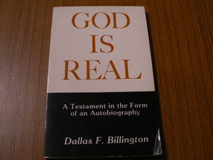 送料最安 \210　A5版42/ENG01：GOD IS REAL　by Dallas F.Billington　AKRON BAPTIST TEMPLE 1982　英語版信仰書　