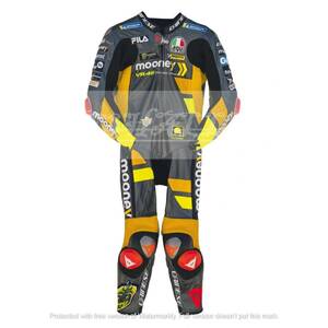 海外 送料込み 　高品質　バレンティーノ・ロッシ　VR46 レーシングレザースーツ　MOTOGP サイズ各種　レプリカ　3