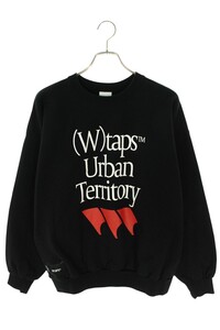 ダブルタップス サイズ:2 Urban Territoryクルーネックスウェット 中古 BS99