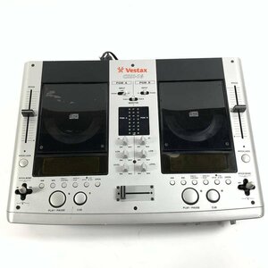 Vestax ベスタクス CDX-16 デュアルCDプレーヤー/ミキサー一体型CDミキシングコンソール★簡易検査品