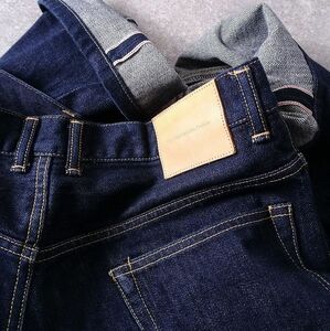 EEL イール Elephant DENIM E-16202 エレファント セルビッチ デニムパンツ ジーンズ 赤耳 日本製 コットン メンズ (M) インディゴ o-998