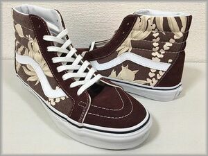 バンズ VANS SK8-HI スケハイ Van Doren マルーン アロハ サイズ29.0 [O]