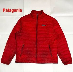 【人気】Patagonia　パタゴニア　ダウンセータージャケット　グースダウン　フルジップ　ユニセックス　ロゴデザイン　2015年製　84674FA15