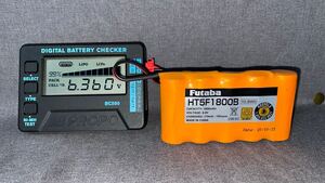  フタバ Ni-MH 6.0V 18000mAh バッテリーHT5F1800B 　Futaba ラジコン 飛行機パーツ