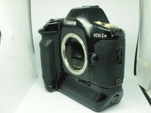 51★極上品★完動品★キヤノン CANON EOS-1N HS ボディー+POWER DRIVE BOOSTER E1 PB-E1 キャノン フィルムカメラ#220352