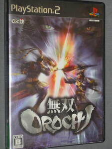 K27 PS2 無双 OROCHI 取扱説明書付き　[DVD-ROM]