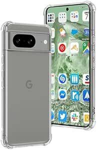 『全面保護』Google Pixel 8 用のケース グーグルピクセル 8 用の保護カバー 薄型 TPU材質 『四隅がエアクッショ