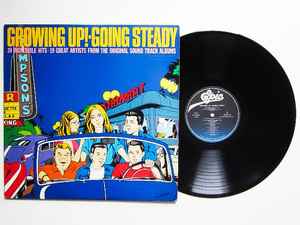 【即決】LP レコード【1981年日本盤】グローイング アップ ゴーイング ステディ オールディーズ OLDIES 50s 60s ロックンロール ロカビリー