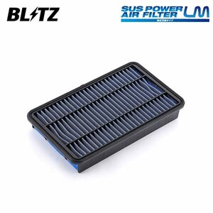 BLITZ ブリッツ サスパワー エアフィルター LM ST-160B ハイエースバン KDH206K H19.8～ 1KD-FTV 4WD 59617