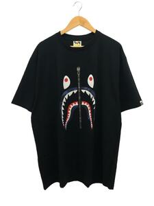 A BATHING APE◆Tシャツ/XL/コットン/BLK/001TEG301028X