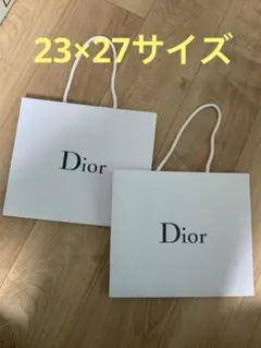 Dior ショッパー 2枚せっと