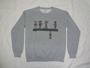 ★美品・未着用★ STRANGER THINGS ストレンジャー・シングス 未知の世界 アップサイドダウン スウェット sizeS グレー ★古着 トレーナー