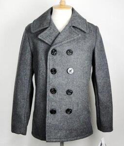 Schott (ショット) 3954022 7118 753US PEA COAT 24oz ピーコート アメリカ製 16(382) OX GRAY 38