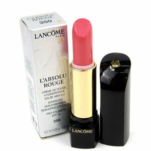 ランコム ラプソリュ ルージュ 口紅 350 アプリコット 若干使用 コスメ レディース 3.99gサイズ LANCOME