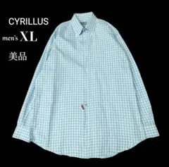 美品 CYRILLUS ダブルレトール ブロックチェック BD XL 高品質