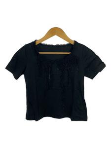 INGEBORG◆Tシャツ/S/-/BLK/P025LUAL27B