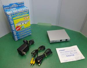 ★6690 通電のみ確認 本体美品 FUZE フューズ ビデオノイズカッター SVC-1000Ⅱ 動作未確認ジャンク扱い