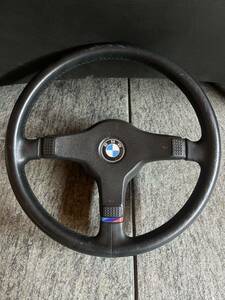 bmw mテクニック　ステアリング　程度良好　当時物