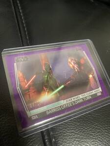 スターウォーズ　topps アソーカ　トレーディングカード　シリアル