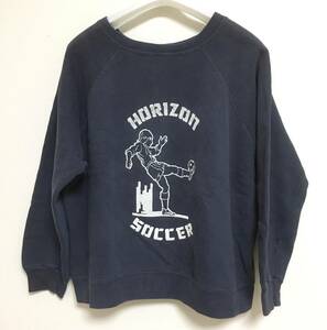 送料込　ビンテージ vintage 1960年代 サッカープリント ラグランスリーブ スウェット size M 相当　検索チャンピオン　champion