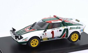 Altaya　1/24　ランチア・ストラトス HF　#1　S．ムナーリ　1977 ラリー モンテカルロ優勝　アリタリア