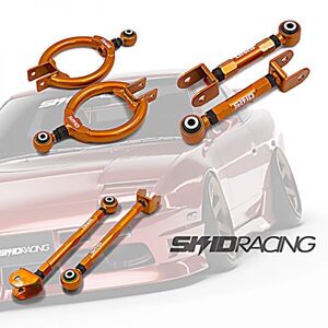 車検OK S13 180sx 3点セット ポジ アッパーアーム リア SKID RACING 180SX S13 A31 C33 R32 Y32 スキッドレーシング # :24-A2 25-A1 25-A2