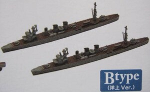 美品 軽巡洋艦 長良 阿武隈 艦船キットコンピレーション 太平洋戦争 Btype 洋上Ver 艦船キット 真珠湾 日本海軍 軍艦 ジオラマ エフトイズ