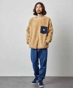 CHUMS/チャムス 別注 BONDING REVERSIBLE FLEECE TOP/ボンディング リバーシブル フリース トップ