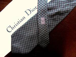 @bv@5946良品 【Ｄｉｏｒ】ディオール「総CDロゴ」ネクタイ★