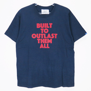 NEIGHBORHOOD ネイバーフッド BUILT TO OUTLAST THEM ALL TEE ショートスリーブ Tシャツ ネイビー カットソー 半袖 Apz