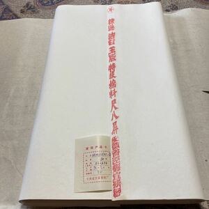 ⑧【1994年生産】選　白　玉版 　特級棉料　尺八屏　安徽省【50枚】H