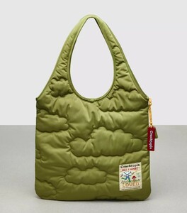 2024ss 　Coachtopia Loop Quilted Cloud Tote コーチトピア ループ キルテッド クラウド トート CO668 本物をお届け!!