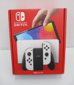 G0116-7A/ 動作OK Nintendo Switch スイッチ 本体 有機ELモデル ホワイト 本体 HEG-001