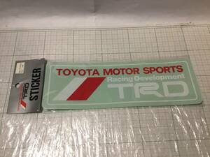 TRD 当時物 ステッカー デカール　08231-SP032-D2 toyota トヨタ　racing development