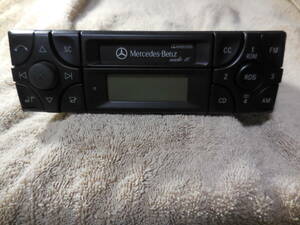 【M ベンツ 純正】1DIN カセット デッキ ステレオ【210 820 09 86】BECKER audio10 Mercedes-Benz