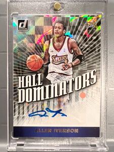 超絶レア99枚 Auto 19 Panini Allen Iverson アレン・アイバーソン NBA 直筆 サイン カード 76ers ユニフォーム バスケ MVP All-star HOF