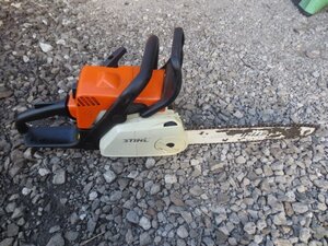 中古品　STIHL　エンジンチェーンソー　MS180C　（24-ワ）