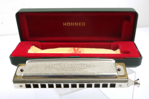 【ハードケース付き/全長約15.5㎝】HOHNER Chromonica 270 ハーモニカ ホーナー 初心者 練習 趣味 軽量 コンパクト 003FCDFR28