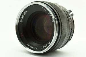 【1円セール開催中！】★光学極上★ カールツァイス Carl Zeiss Planar 50mm F1.4 ZF T* ニコン Nikon 【Fマウント用】 #40928147