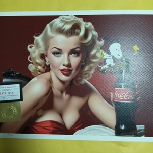 DEATH NYC 世界限定100枚 アートポスター　コカコーラ　Coca-Cola　GIRL　SNOOPY　Banksy　バンクシー　ストリートアート　現代アート