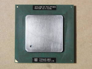 □Intel Pentium3/PentiumⅢ-S 1.26GHz SL5QL 1266/512/133/1.45 Tualatin Socket370 (Ci0866)