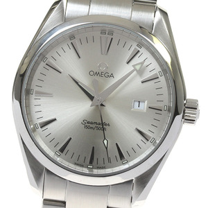 オメガ OMEGA 2517.30 シーマスター アクアテラ デイト クォーツ メンズ 良品 _821046