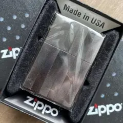 【未開封品】zippo 2016年vintage オリジナル ガンメタ両面加工