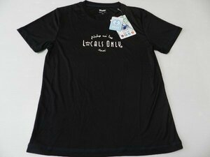 新品！■locals only！【★ブラック！■UVカット・吸汗速乾・軽量・『接触冷感』！】ゆったりラッシュガード！ウエア！/Lサイズ