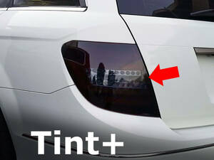 Tint+ 何度も貼れる ベンツ S204 後期 ワゴン テールランプ スモークフィルム W204系 Cクラス エステート ステーションワゴン