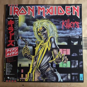 Iron Maiden「Killers」邦LPレコード 1981年 ★★アイアン・メイデン hard rock heavy metal nwobhm