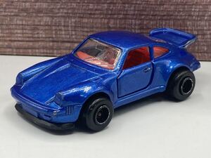 即決有★majoRETTE マジョレット PORSCHE TURBO ポルシェ ターボ 911 ブルー 青★ミニカー